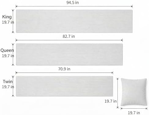 Jacquard Bed Runner Set with 2 Pillow Covers, No Filling, Bedding Decor - Image 6