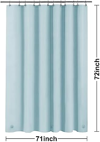 Barossa Design Shower Curtain Liner Light Blue, Standard Size - Image 7