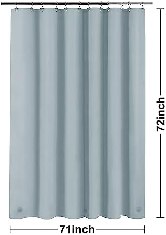 Barossa Design Shower Curtain Liner Standard Size, Stone Blue - Image 7
