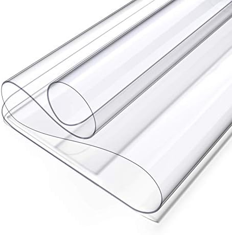 Oterri Clear Writing Desk Pad, 47.2’’x16.9” Heat Resistant Waterproof PVC Round Edge Durable Desk Protect Mat, Anti-Static Writing Mat Table Protector - Image 7