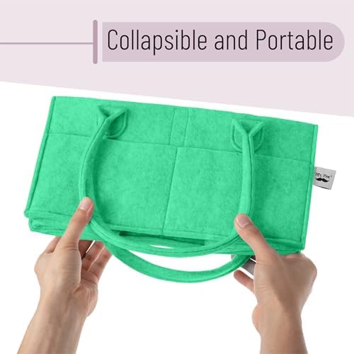 Mr. Pen- Baby Diaper Caddy Organizer, Green - Image 6