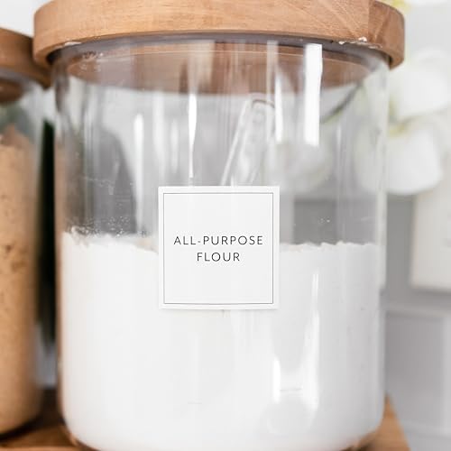 Pantry Labels for Food Containers, 156 Preprinted Kitchen Labels for Storage Bins and Glass Jars, Waterproof Removable Organizing Stickers for Food and Pantry Essentials - Image 7