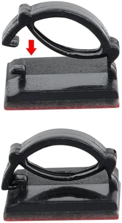 Cable Clips Self with 3M Adhesive Cord Organizer Hooks for Office Home Car - Image 7