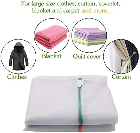 Tenn Well 2Pk 43x35" Extra Large Mesh Laundry Bags Jumbo for Blankets XXXXL - Image 6