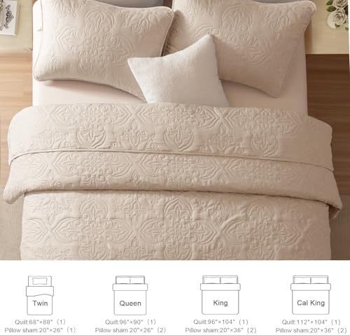 Whale Flotilla Queen Quilt Bedding Set Vintage Damask Reversible Bedspread - Image 6