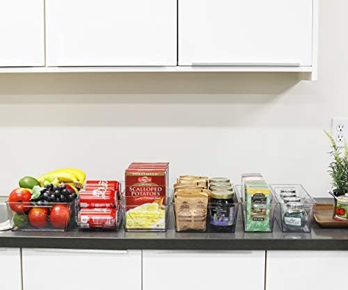Simple Houseware Refrigerator Storage Organizer Bins, Assorted Set of 6 - Image 6