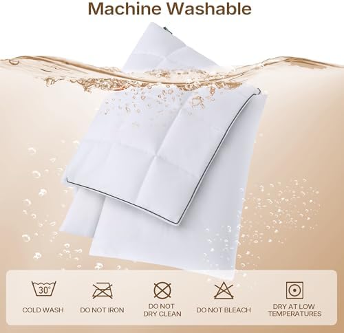 Luxury Adjustable Pillows King Size for Side Sleepers, Dual Layer Adjust Height Soft Firm Cooling Bed Pillow for Back, Stomach or Side Sleepers - Hotel Collection - Image 7