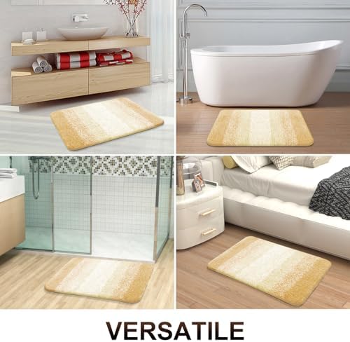 OLANLY Bathroom Rugs Mat 30x20, Extra Soft Absorbent Microfiber Bath Rugs - Image 6