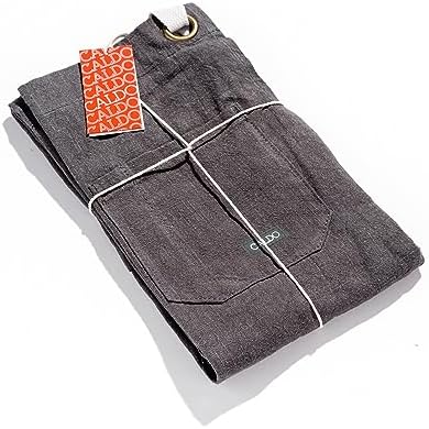 Caldo Linen Kitchen Apron for Cooking- Mens and Womens Linen Bib Apron for Professional Chef, Server, or Barista - Adjustable with Pockets (Slate) - Image 6