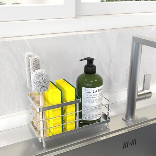 Luxspire Toothbrush Holders for Bathroom, Stainless Steel, 6 Slots, Silver - Image 6