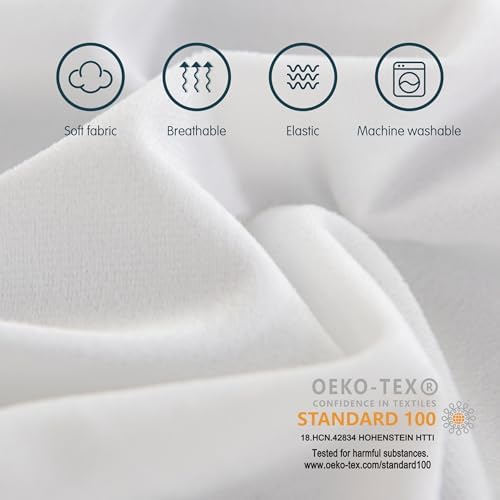 SyMax 7.8"x47" Body Pillow for Adults, Long Round Body Pillow for Adults, Bolster w/Removable Polyester Cover, Headboard Gap Filler Pillow, White - Image 6