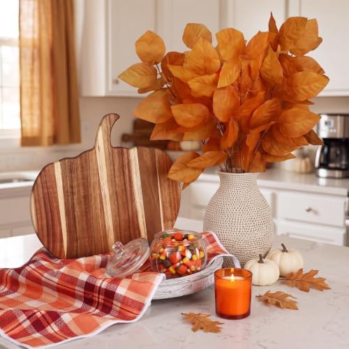 Havawish 7 Pcs Fall Kitchen Tray Table Decorations, Clear, Glass - Image 6