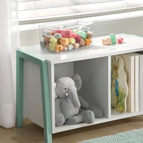 iDesign Stackable Clear Plastic Bin - Image 6