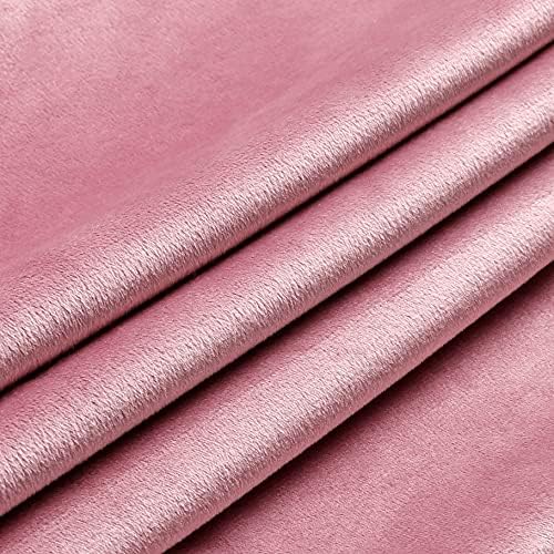 NiNi ALL Pink Velvet Throw Pillow Covers 18x18 Pack of 2 Decorative Couch - Image 6
