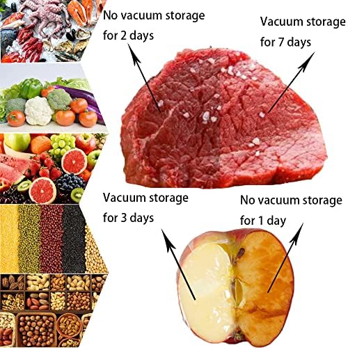Sous Vide Bags 15pack Large Size 10.2x13.4in/ 26x34cm Food Vacuum Storage Bags, Reusable Vacuum Zipper for Sous Vide Cooking, 2 Sealing Clips for Food Storage and Sous Vide Cooking - Image 6