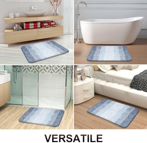 OLANLY Bathroom Runner Rug 47x17, Extra Soft Absorbent Microfiber Bath Rugs - Image 6