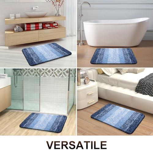 OLANLY Bathroom Runner Rug 47x17, Extra Soft Absorbent Microfiber Bath Rugs - Image 6