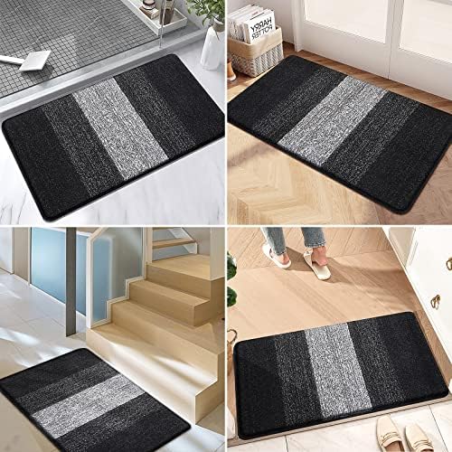 Kitinjoy Indoor Outdoor Door Mat, 47x24 Non-Slip Dirt Trapper Doormats - Image 6