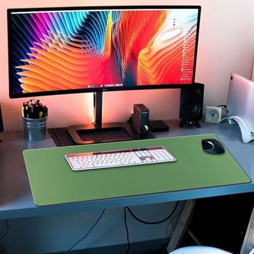 XXL Gaming Mouse Pad 35.4x15.7 Professional Large Mouse Pad & Computer Game Mouse Mat-90x40 Olivegreenus - Image 6