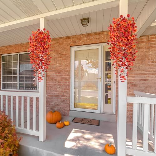 Hrobek Fall Artificial Flowers for Outdoor UV Resistant Fake Hanging Plant - Image 6