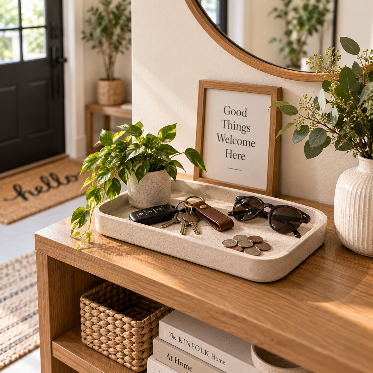 Entryway Key Trays