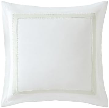 Laura Ashley - European Sham Cover, Ramie Cotton Faux Linen Pillow Cover by Unknown