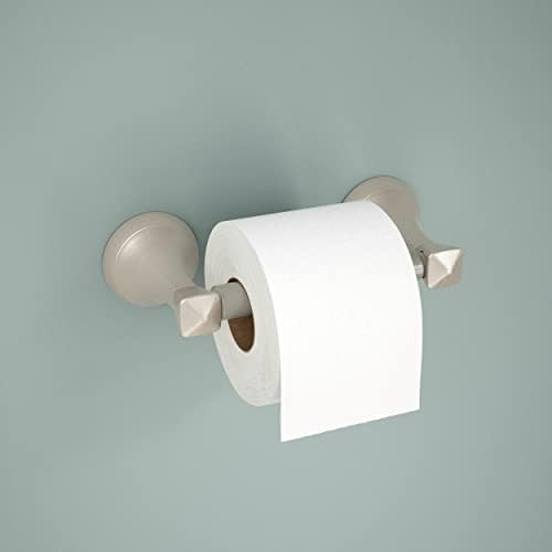 Delta Toilet Paper Holder | Spring Loaded | Brushed Nickel | Wall Mount | EsatoBathroom Accessories - Image 2