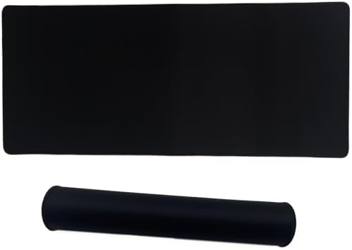 XXL Gaming Mouse Pad 31.5x15.7 Professional Large Mouse Pad & Computer Game Mouse Mat-80x40 blackus by Cmhoo