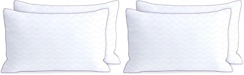 MOLCLCUY Bed Pillows King Size Set of 2,Hotel Collection Pillow for Side and Back Sleepers,Super Soft Down Alternative Microfiber Filled (Pack of 2) by MOLCLCUY