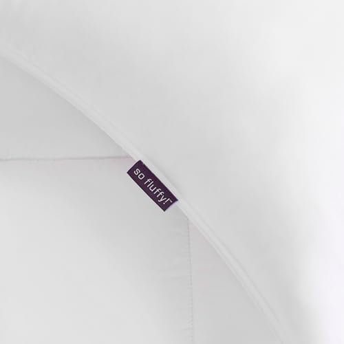 Adjustable Down Alternative Standard/Queen Size Set of 2 Bed Pillows with Medium/Firm Support, 20" x 28", White - Image 3
