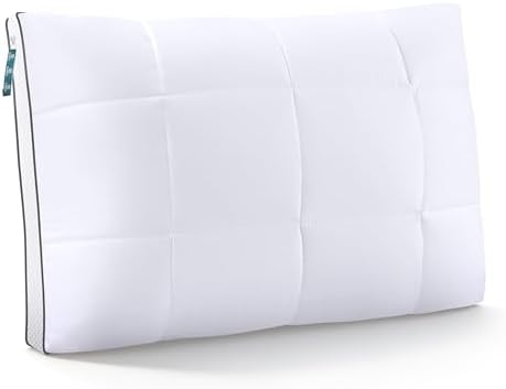 Luxury Adjustable Pillows King Size for Side Sleepers, Dual Layer Adjust Height Soft Firm Cooling Bed Pillow for Back, Stomach or Side Sleepers - Hotel Collection by SurChic