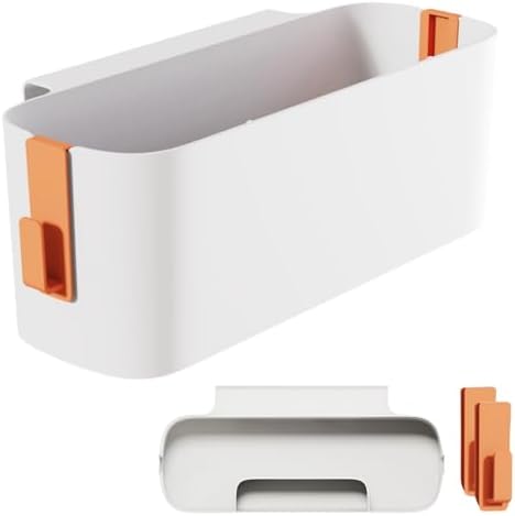 Bedside Organzier Caddy Hanging with Hooks, 11 Lbs (Orange) by MEVOPHEE