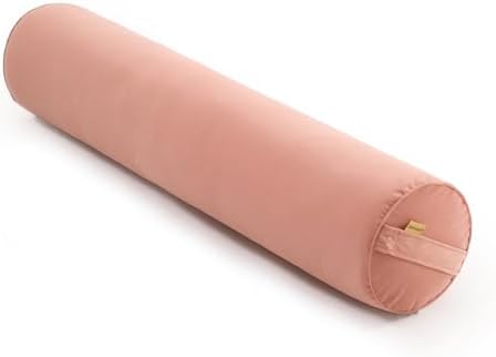 Long Round Body Pillow for Adults, 39.37 x 7.87 in, Blush Pink by Ailuteie
