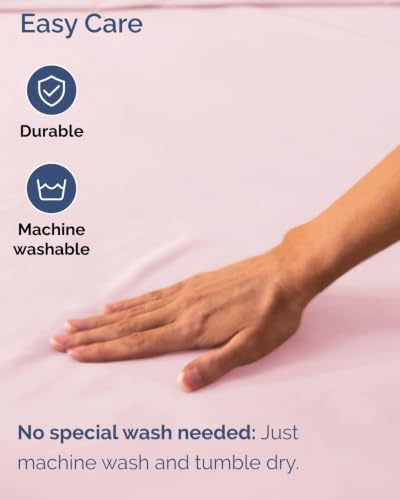 CGK Extra Deep Flex Top Split Head King Fitted Sheet Only - Lavender Pink - Image 7