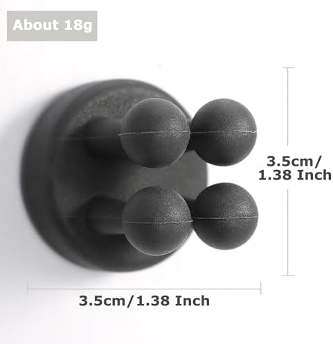 4 pcs Silicone Toothbrush Holder Multi-Function Hook Waterproof self Adhesive Single Toothbrush Hook Plug Holder for Wall for Hanging Bathroom Kitchen Living Room Office - Image 3
