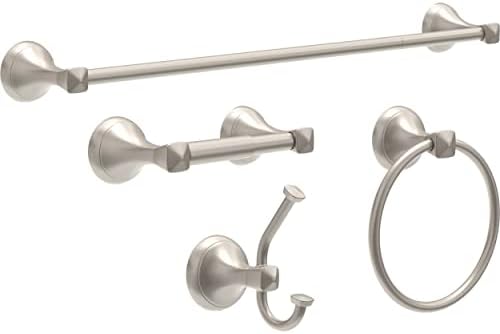 Delta Toilet Paper Holder | Spring Loaded | Brushed Nickel | Wall Mount | EsatoBathroom Accessories - Image 3