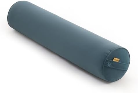 Body Pillow for Adults,Long Round Pillow,Big Cylindrical Pillow,Large Full Bolster Pillows for Side Sleepers (Slate Blue, 39.37"*7.87") by Ailuteie