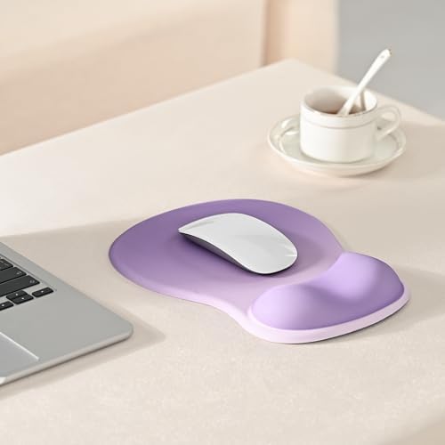 EooCoo Mouse Pad with Gel Wrist Rest, Ergonomic Mousepad Wrist Alignment - Image 6