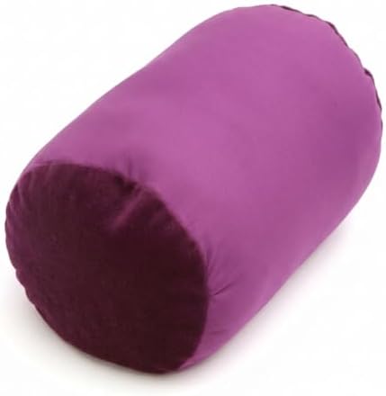 Deluxe Comfort Mooshi Squish Microbead Bed Pillow, 14" x 7" - Airy Squishy Soft Microbeads - Eighteen Fun Bubbly Colors To Choose From - Cuddly And Fun Dormroom Accessory - Bed Pillow, Purple by HusbandPillow