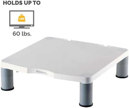 Fellowes Standard Monitor Riser (91712), Platinum/Graphite - Image 3