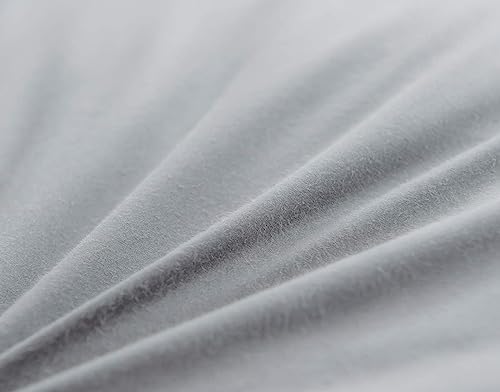Natural Goose Down Feather Pillow for Sleeping 2 Pack,100% Cotton Cover Bed Pillow -Side Back Sleepers Standard Size Set of 2 - Image 3