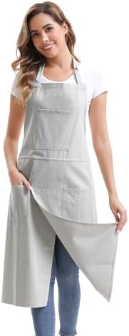 Nanxson Pottery Apron Split Leg with 3 Pockets & Adjustable Buckle by Nanxson