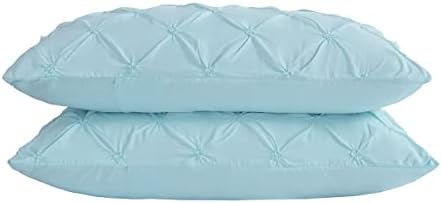 Vaulia King Pillow Shams 20 x 36 Set of 2, Light Blue - Image 2