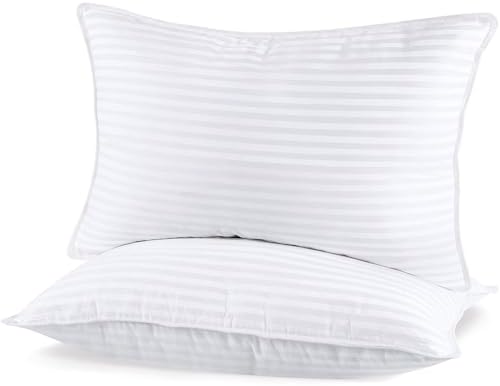 Sherwood Hotel Collection Pillows 2 Pack with Cotton Cover, Queen by SHERWOOD