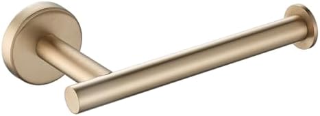 JQK Champagne Bronze Toilet Paper Holder, 5 Inch Tissue Paper Dispenser for Bathroom, 304 Stainless Steel Thick 0.8mm Wall Mount, TPH120-CB by Homeimprovement