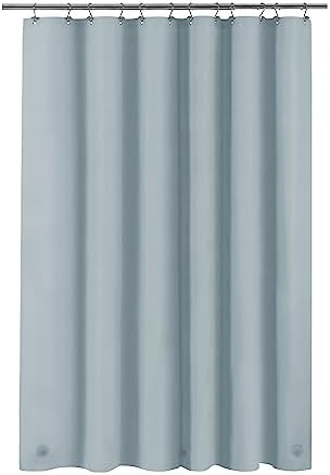 Barossa Design Shower Curtain Liner Standard Size, Stone Blue by BarossaDesign