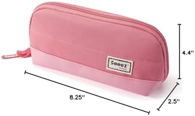 Sooez Wide-Opening Pencil Pen Case, Lightweight Spacious Pencil Pouch - Image 6