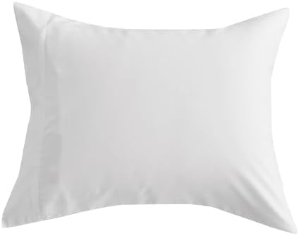 DOZ by SIJO Pillowcase Set, 100% Viscose derived from Organically Grown Bamboo, Buttery Soft, Silky, Breathable, Cooling, Oeko-TEX, High GSM, 2-Pack, Envelope Closure (Queen, Snow) - Image 3