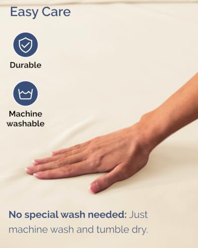 CGK Linens 2 Pack Extra Deep Twin Fitted Sheets - Off White - Image 6