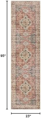 Lahome Oriental Kitchen Runner Rug Non Slip, 2x8 Runners for Hallways - Image 2